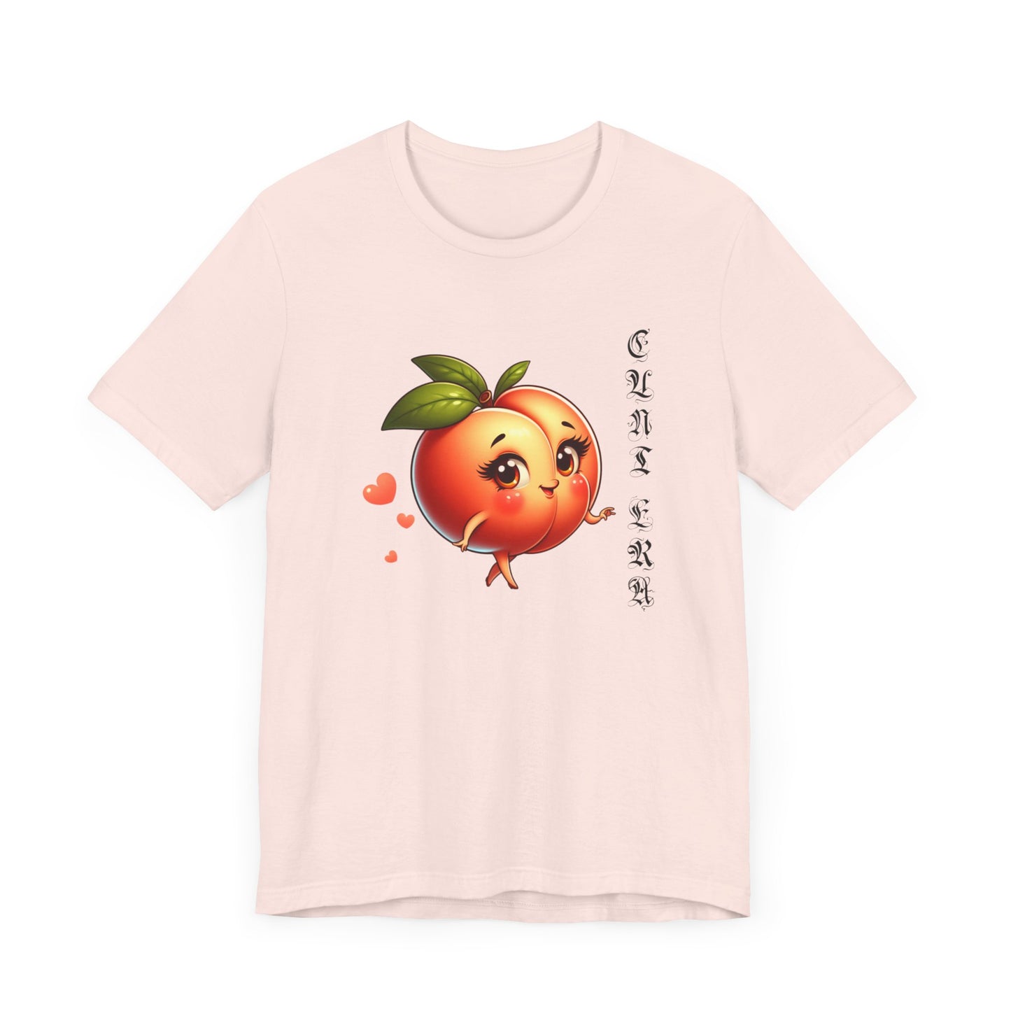 cunt era cute peach tshirt