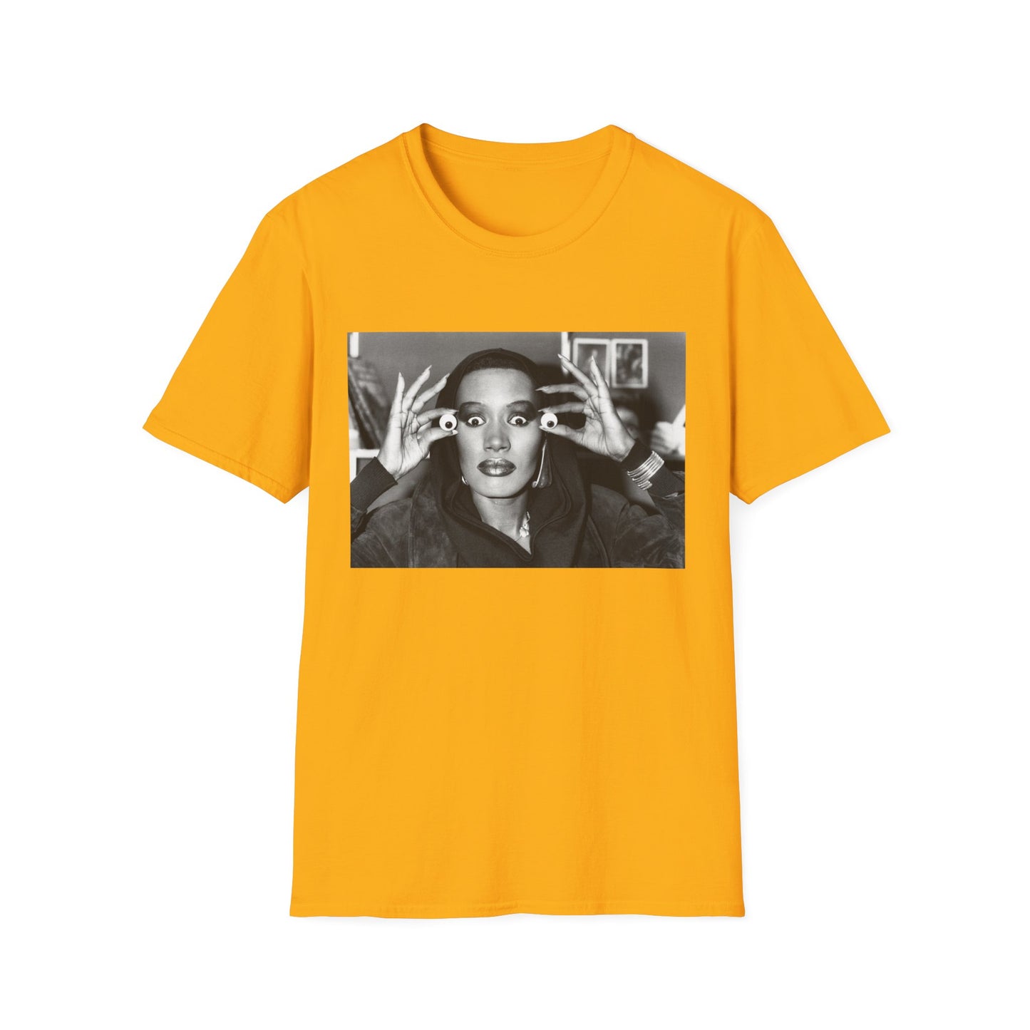 grace jones eyeballs tshirt