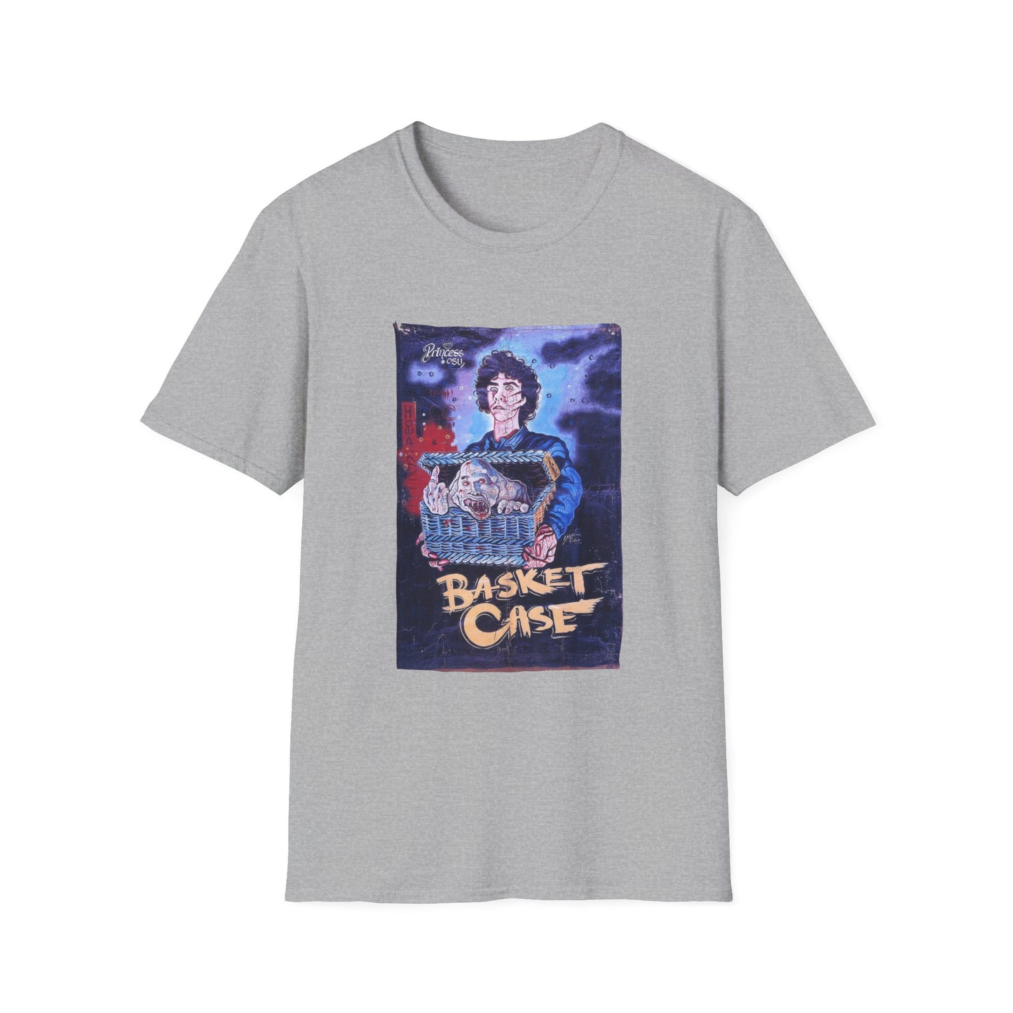 ghanaian basket case 1982 by frank henenlotter movie poster tshirt