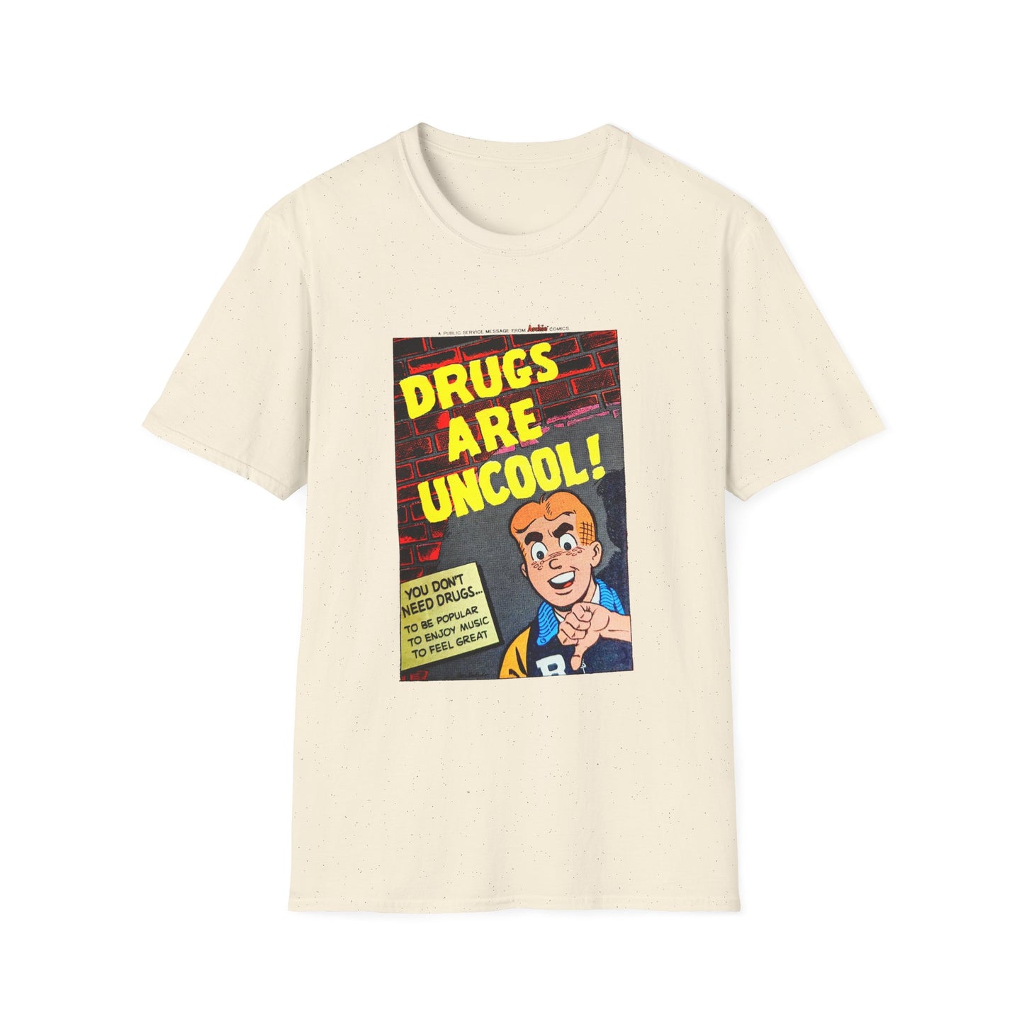 archie comics drugs are uncool tshirt