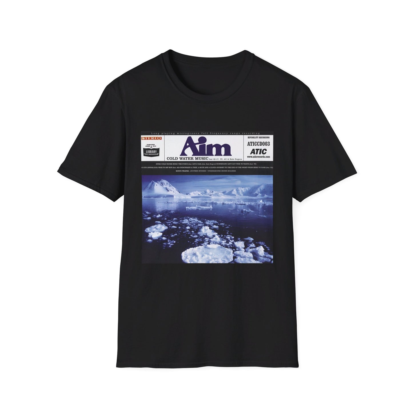 aim 1999 cold water music album tshirt