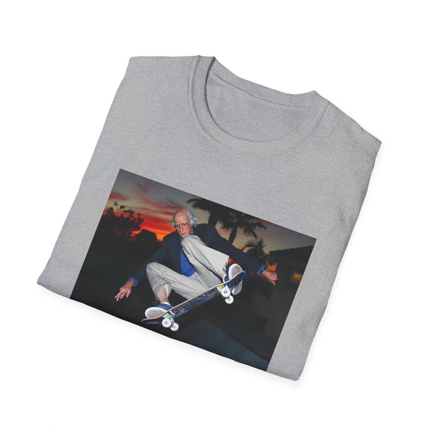 tony hawk as larry david photo tshirt
