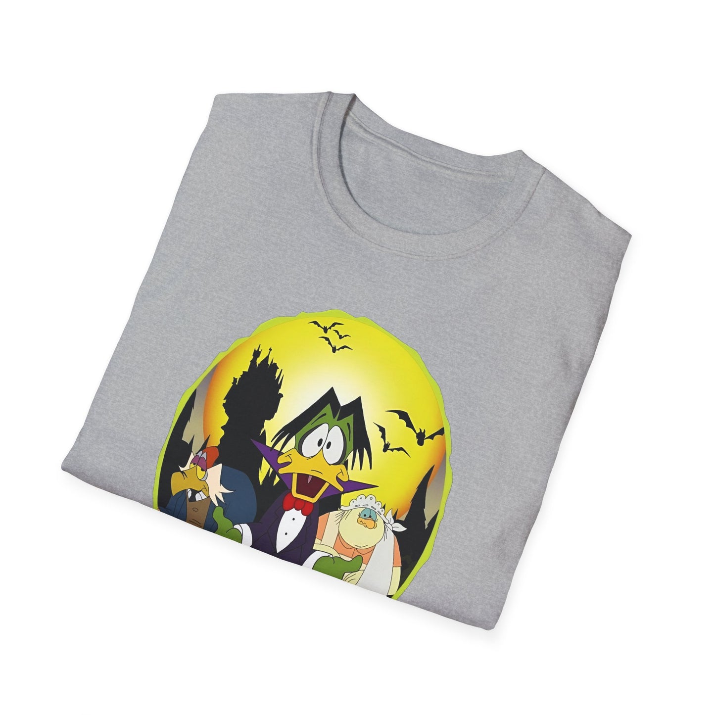 1980s cartoon "count duckula" the vegetarian vampire tshirt