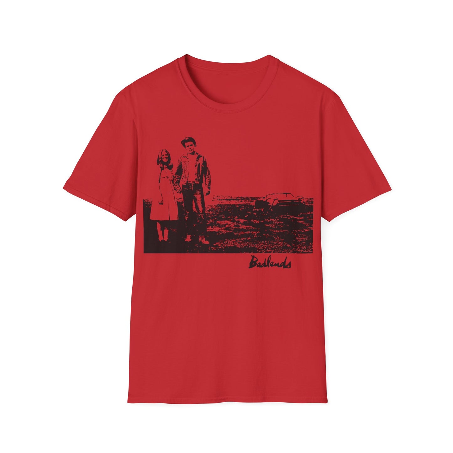 badlands 1973 movie art poster tshirt 1