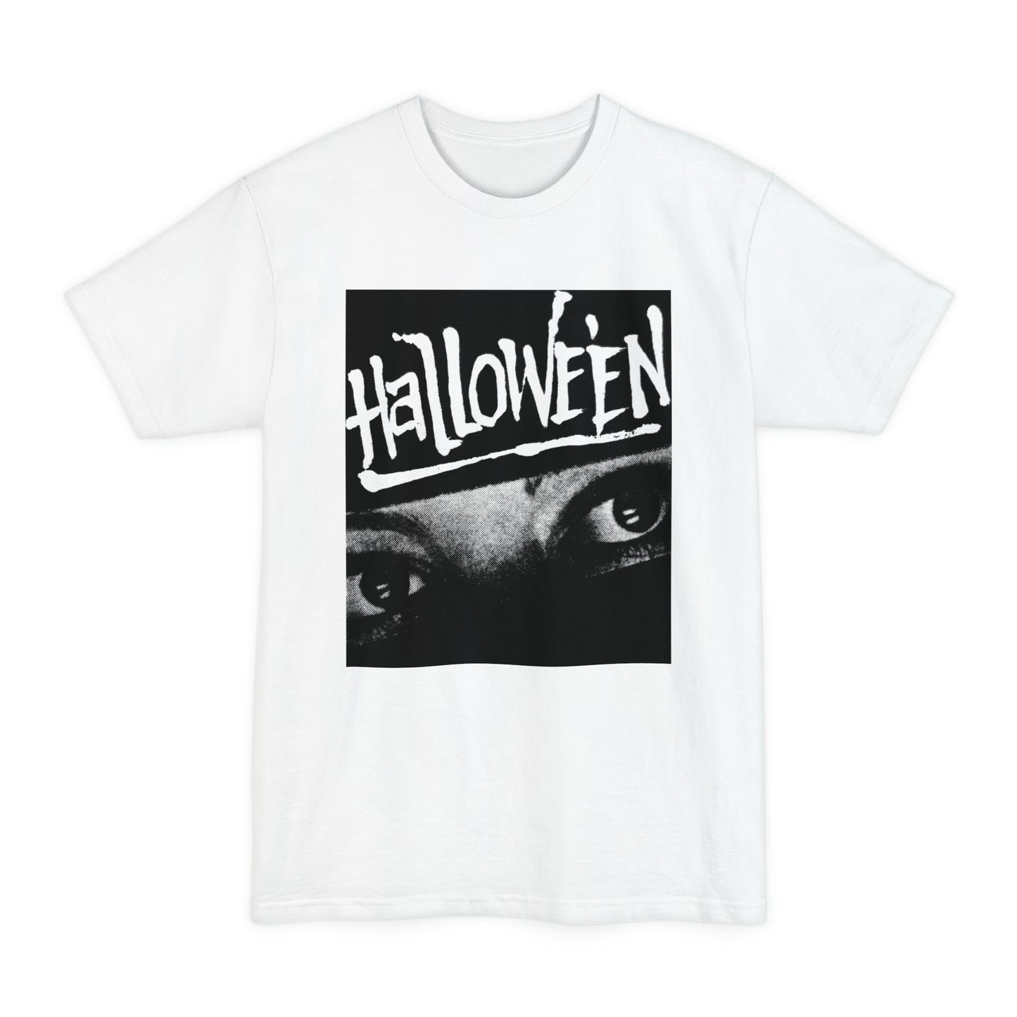 oversized halloween 1978 movie tv guide ad art 2 unisex tall beefy tshirt