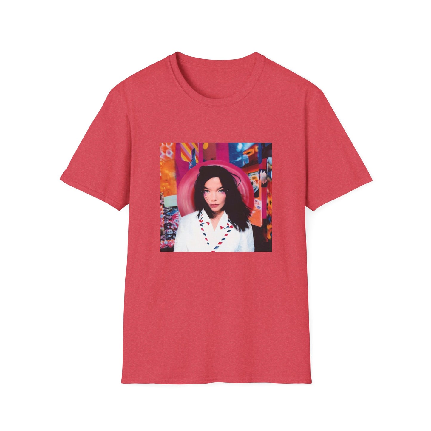 bjork 1995 post album tshirt