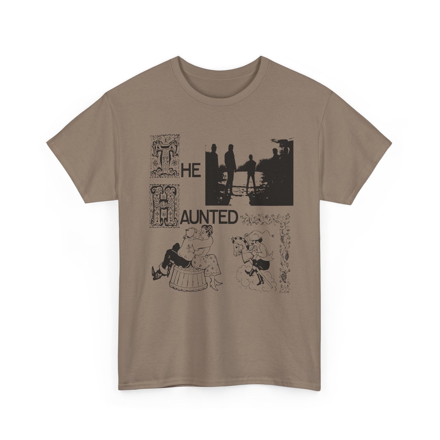 1967 debut album by montreal garage rock band the haunted stretched graphic tshirt