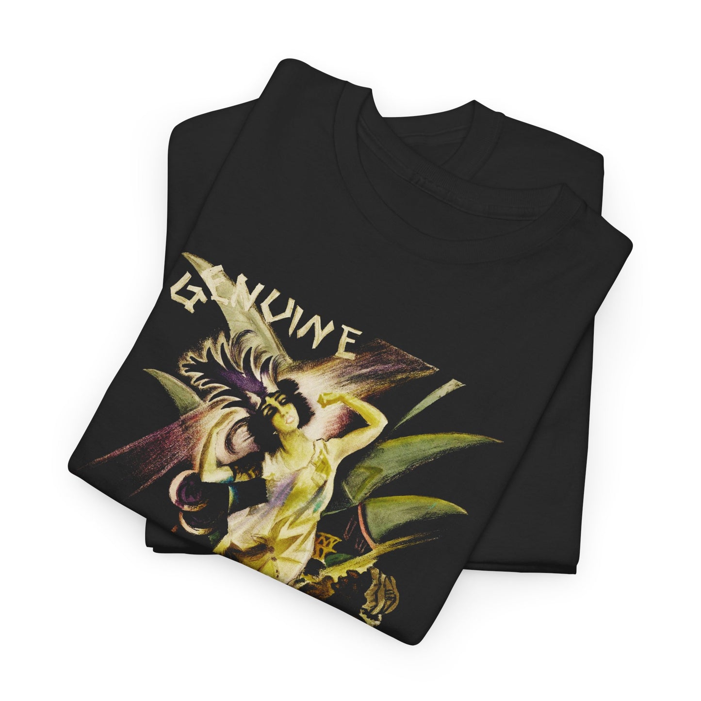 1920 silent horror film genuine (a tale of a vampire) movie poster tshirt