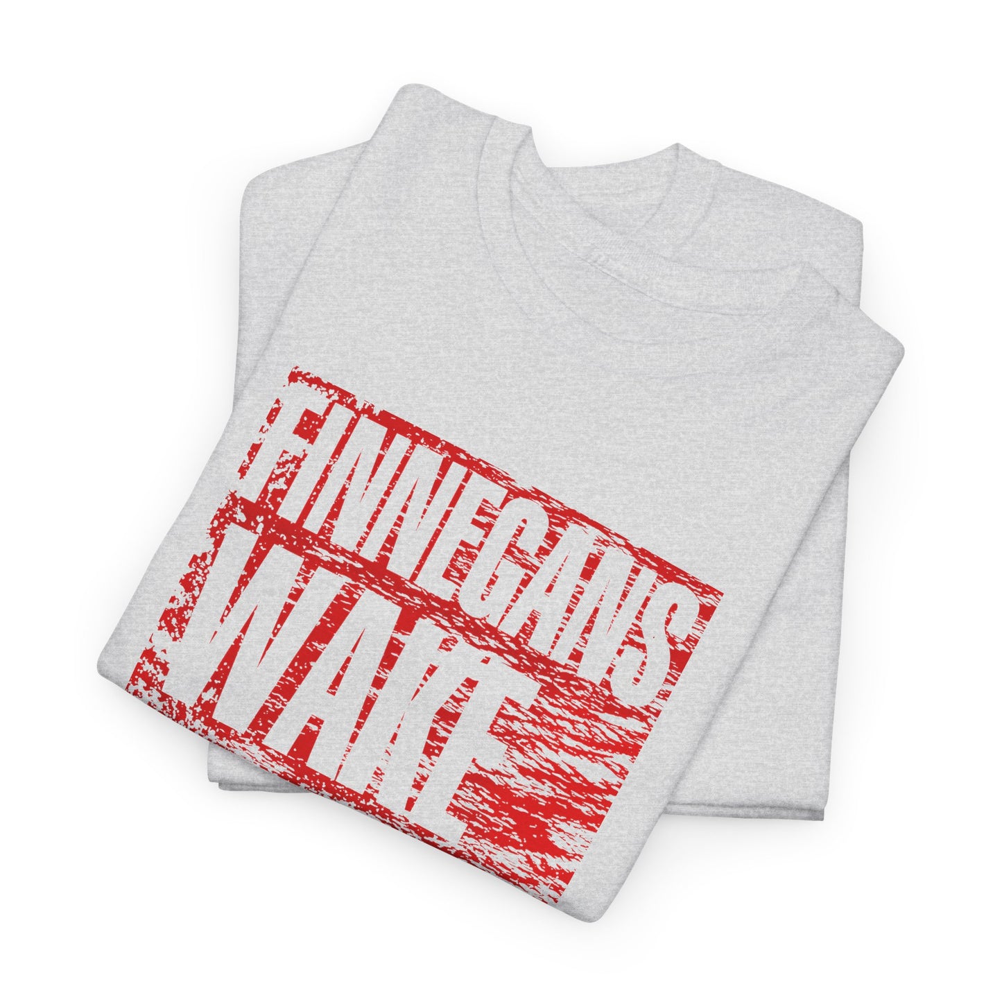 james joyce finnegans wake in red tshirt
