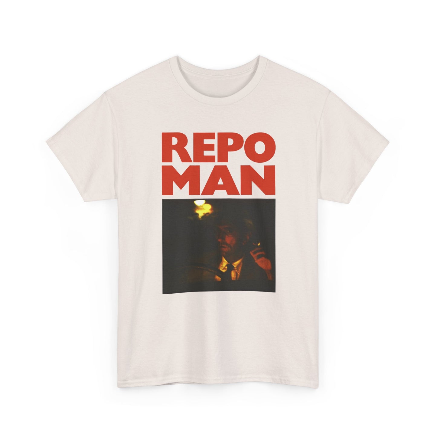 1984 repo man bus stop british movie poster reproduction tshirt