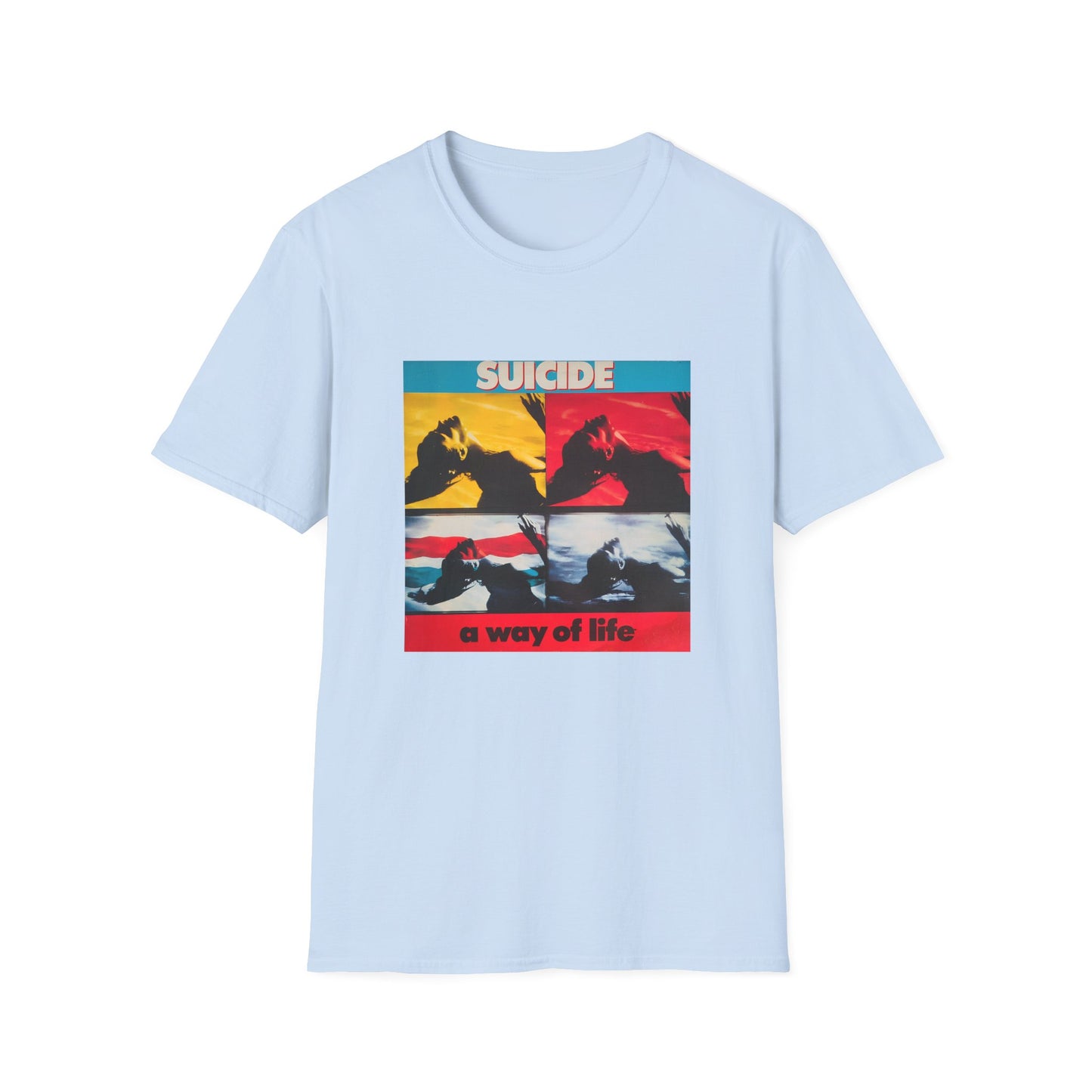 suicide 1988 a way of life album cover tshirt