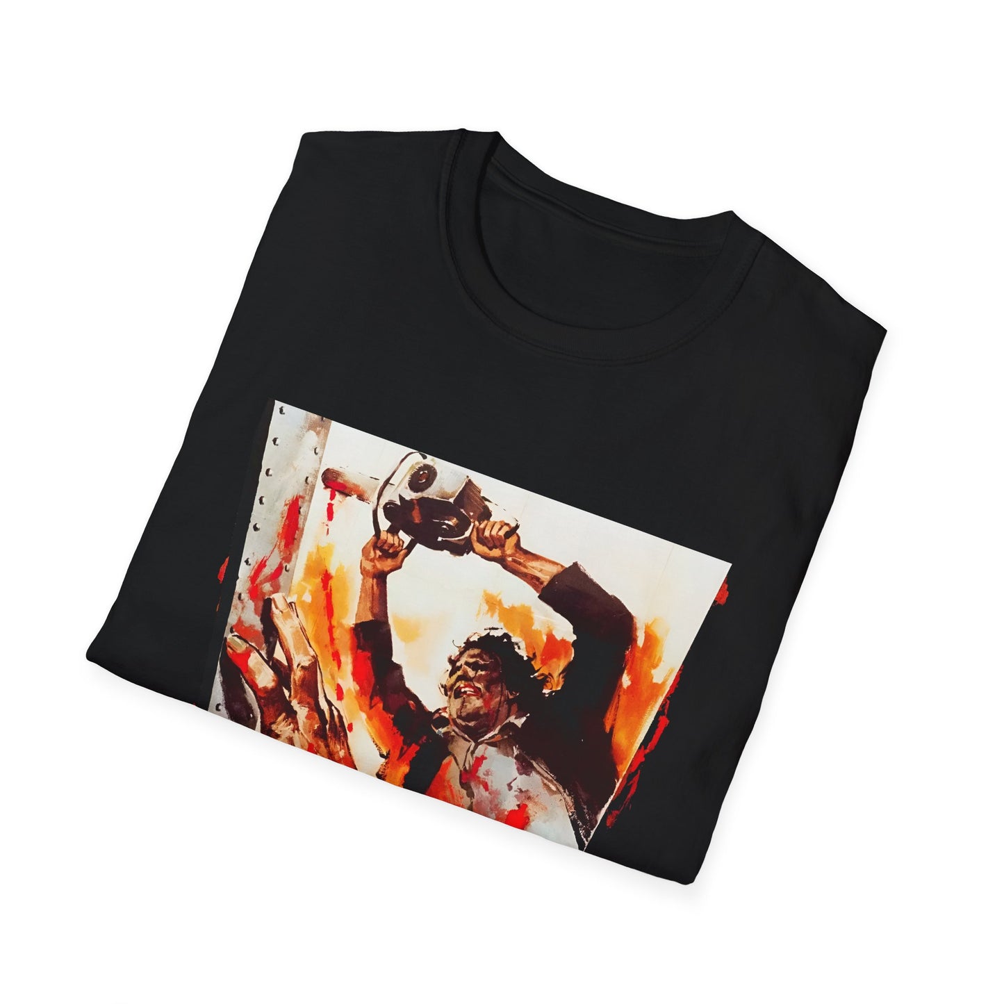 texas chainsaw massacre french film poster tshirt