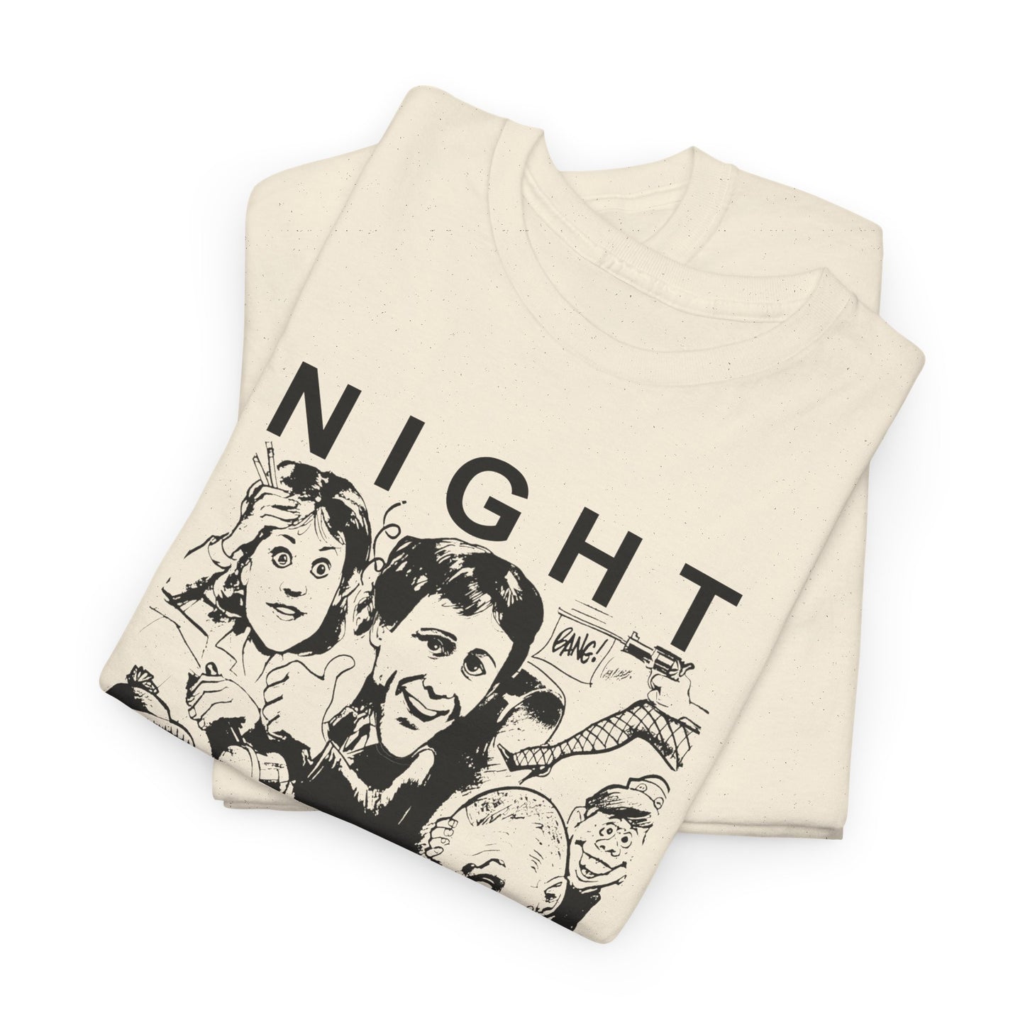 night court tv show newspaper art custom edit tshirt