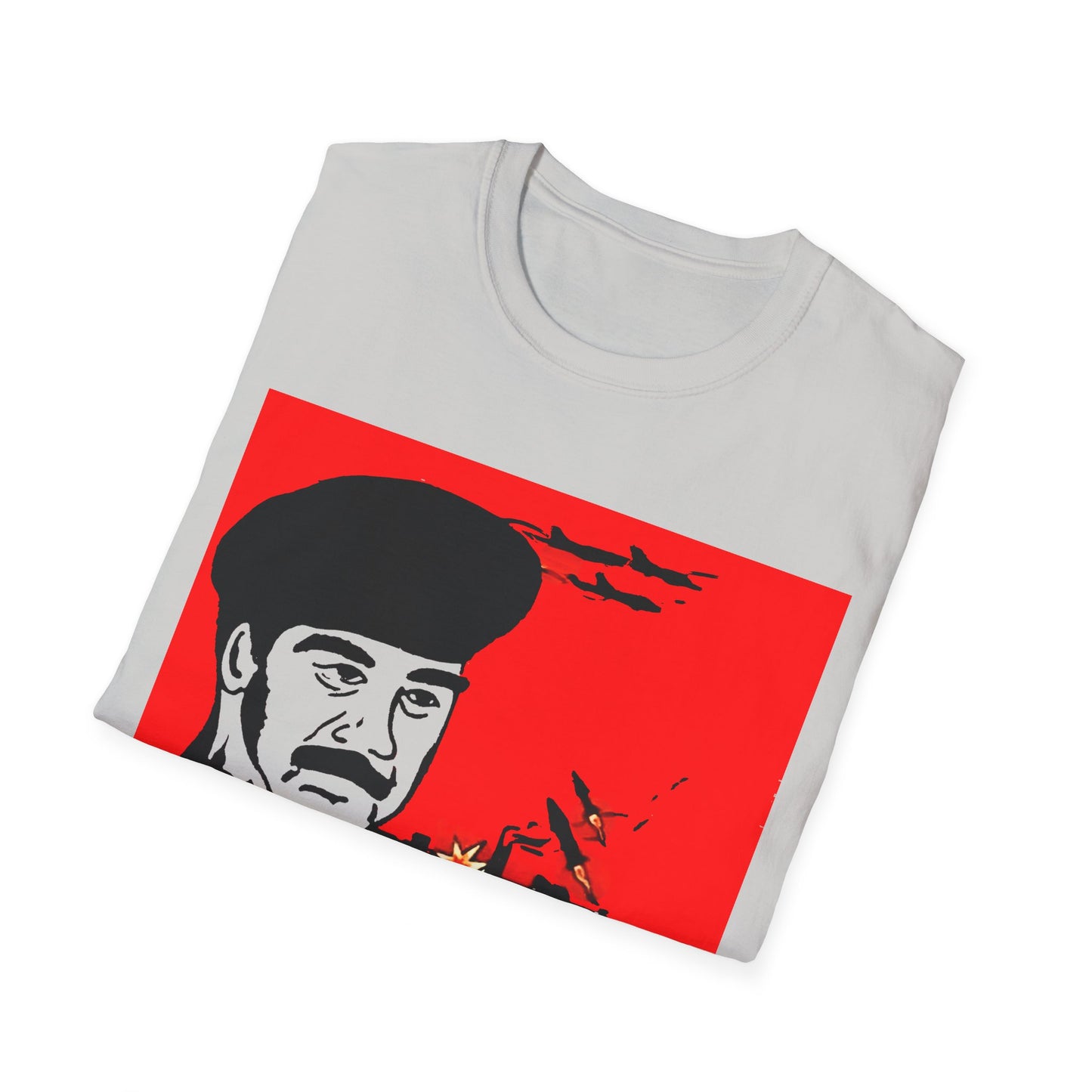 the sadam hussein game 1991 fan art tshirt