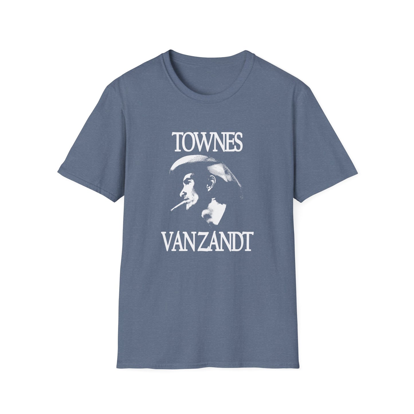 townes van zandt stencil fan art tshirt