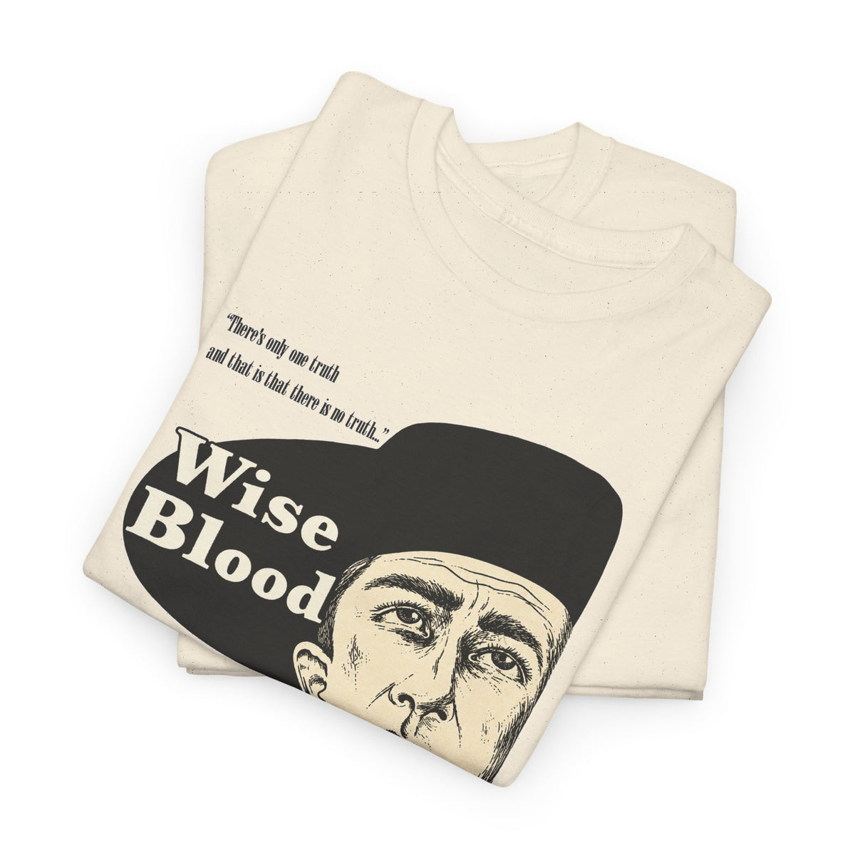 1952 wise blood flannery o'connor alternative book cover tshirt