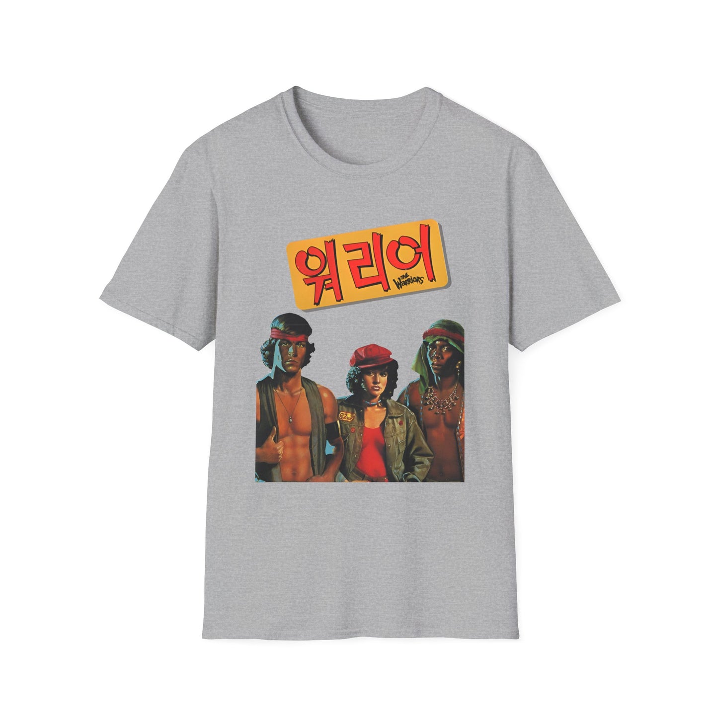 1979 movie the warriors south korean poster tshirt