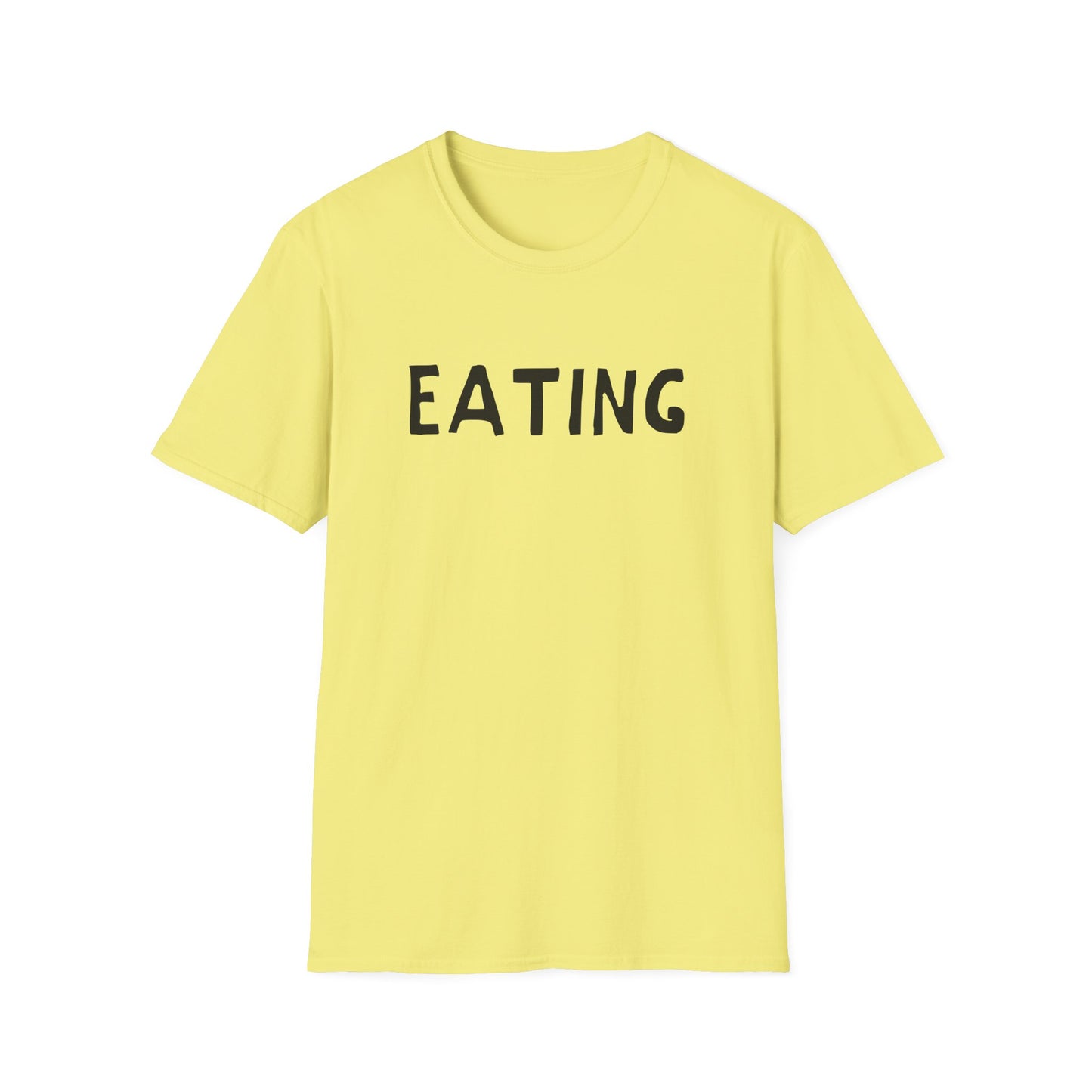 eating hand drawn font tshirt