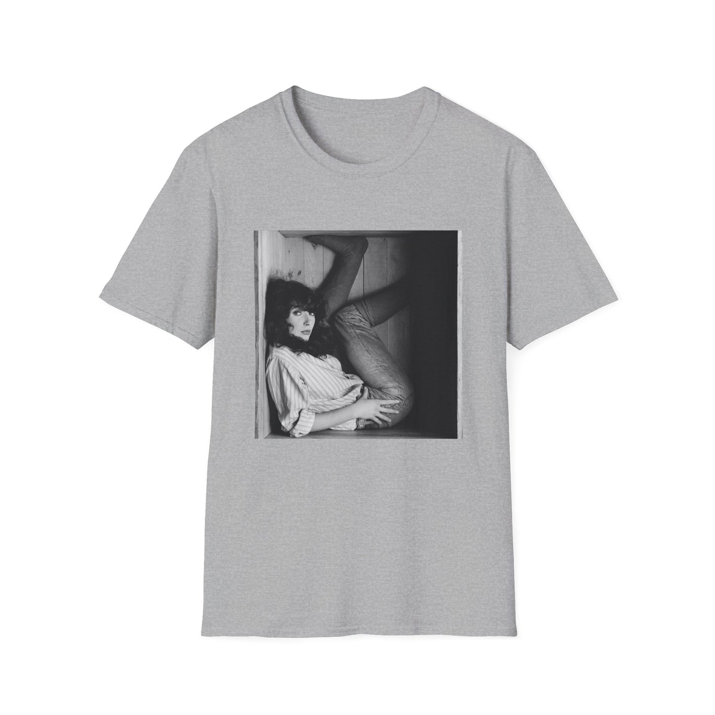 kate bush in a box tshirt
