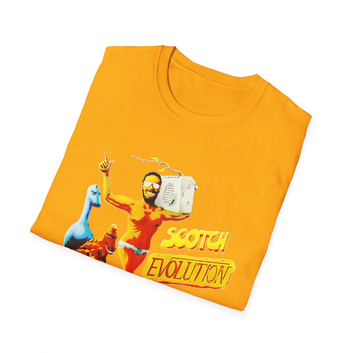 scotch evolution italo disco fan art tshirt