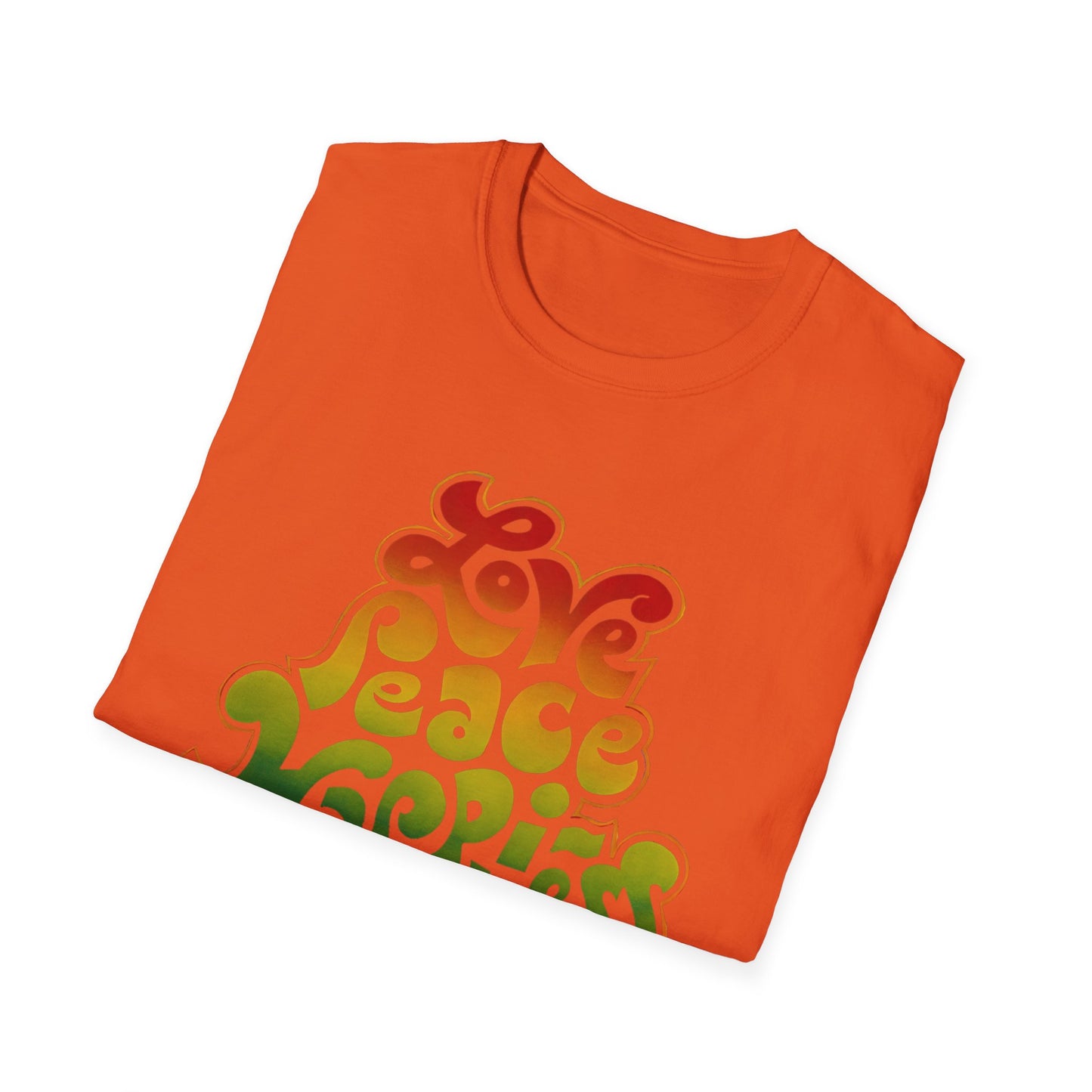 1970 love peace happiness vagabond creations poster tshirt