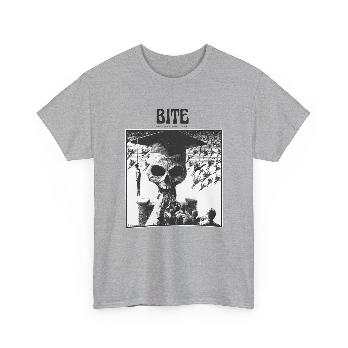 1981 bruce haack with ed harvey experimental electronic album bite tshirt
