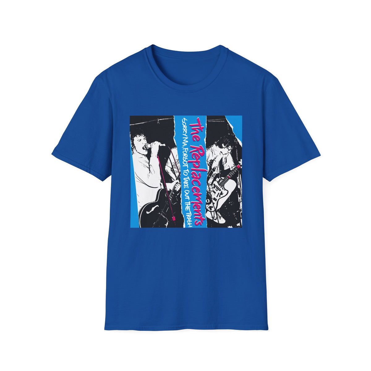 1981 replacements sorry ma, forgot to take out the trash album tshirt