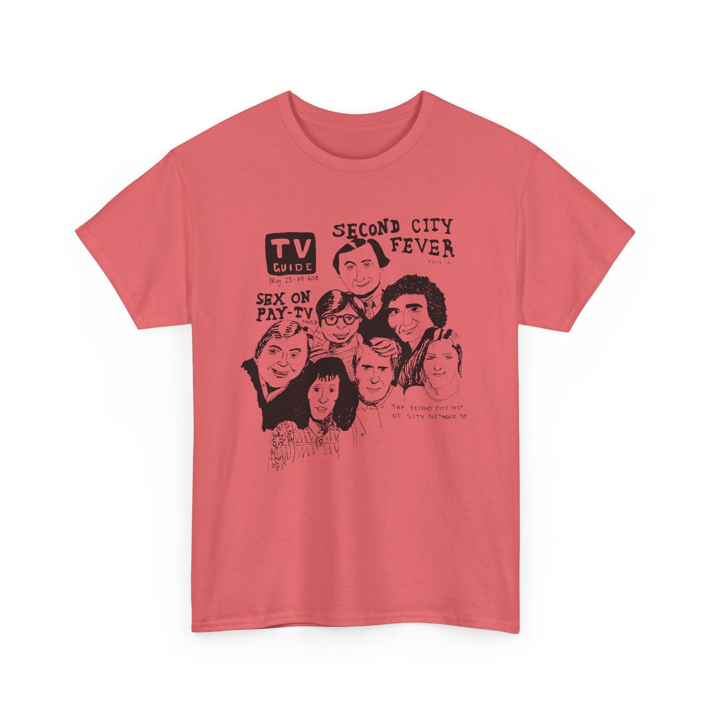 sctv tv guide original sketch tshirt
