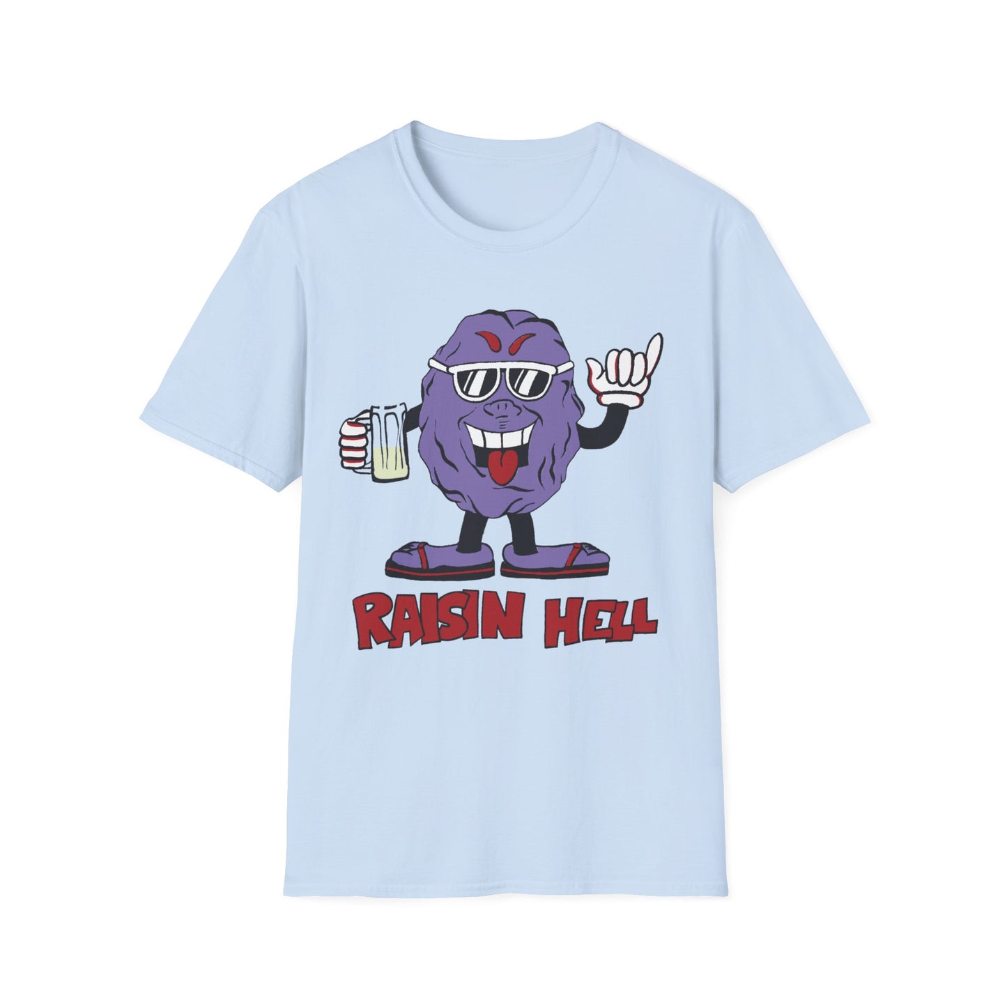 raisin hell vintage graphic tshirt