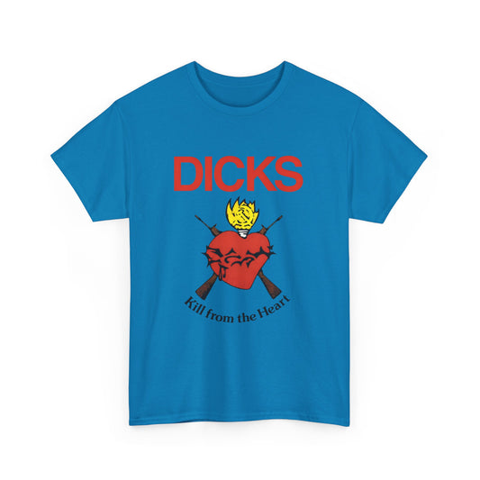 1983 kill from the heart by dicks album cover tshirt