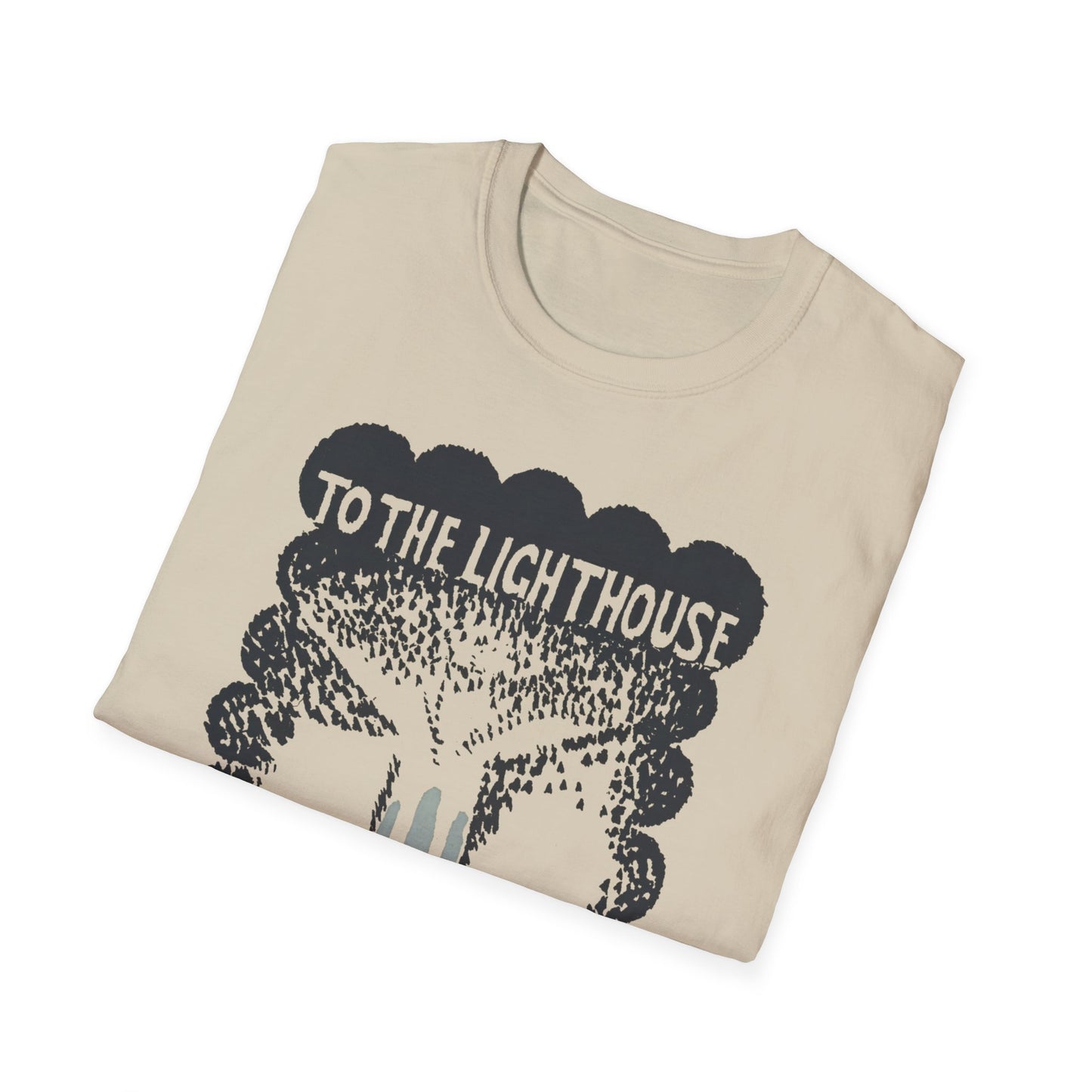 1927 book "to the lighthouse" by virginia woolf with book cover by vanessa bell tshirt