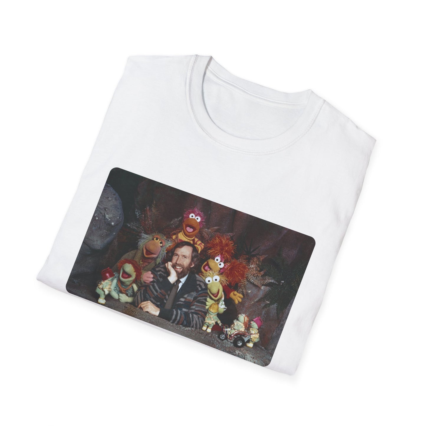 jim henson and the fraggles photo tshirt
