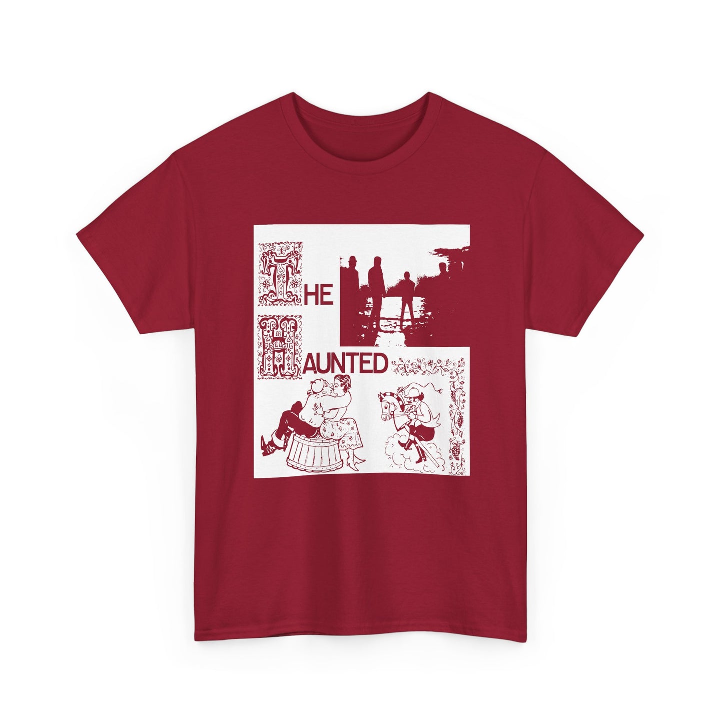 1967 debut album by montreal garage rock band the haunted stretched graphic tshirt