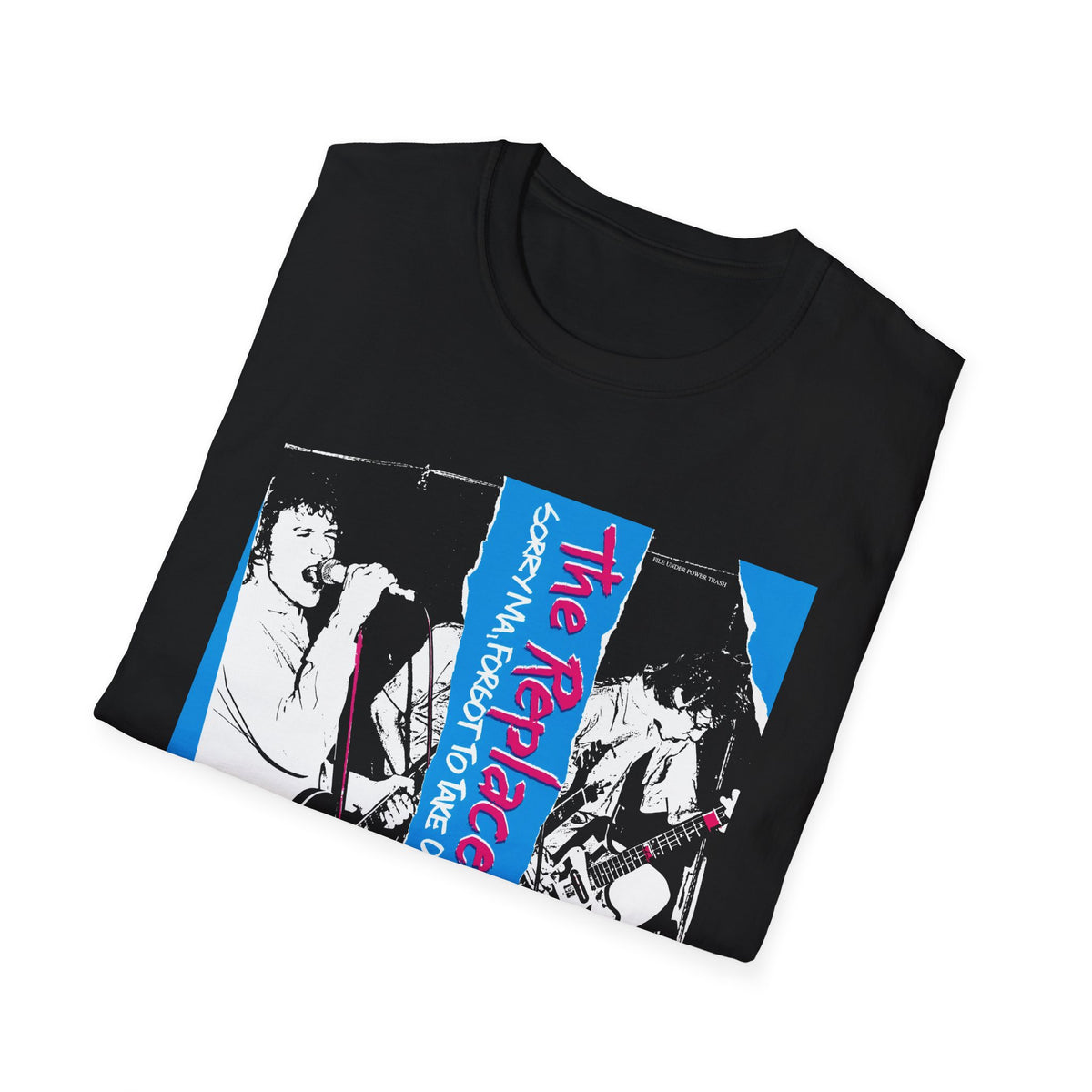 1981 replacements sorry ma, forgot to take out the trash album tshirt