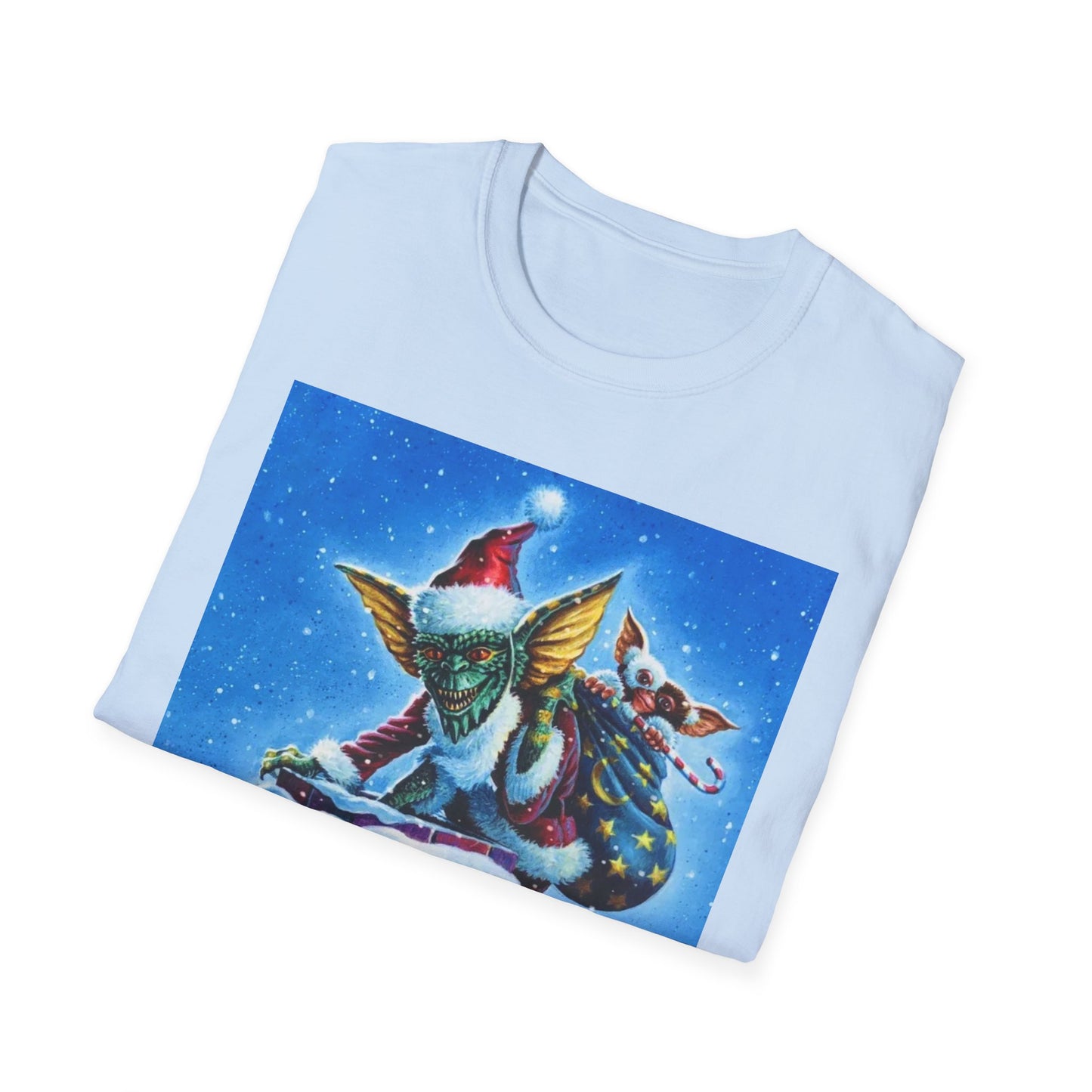 1984 gremlins christmas advertisement tshirt