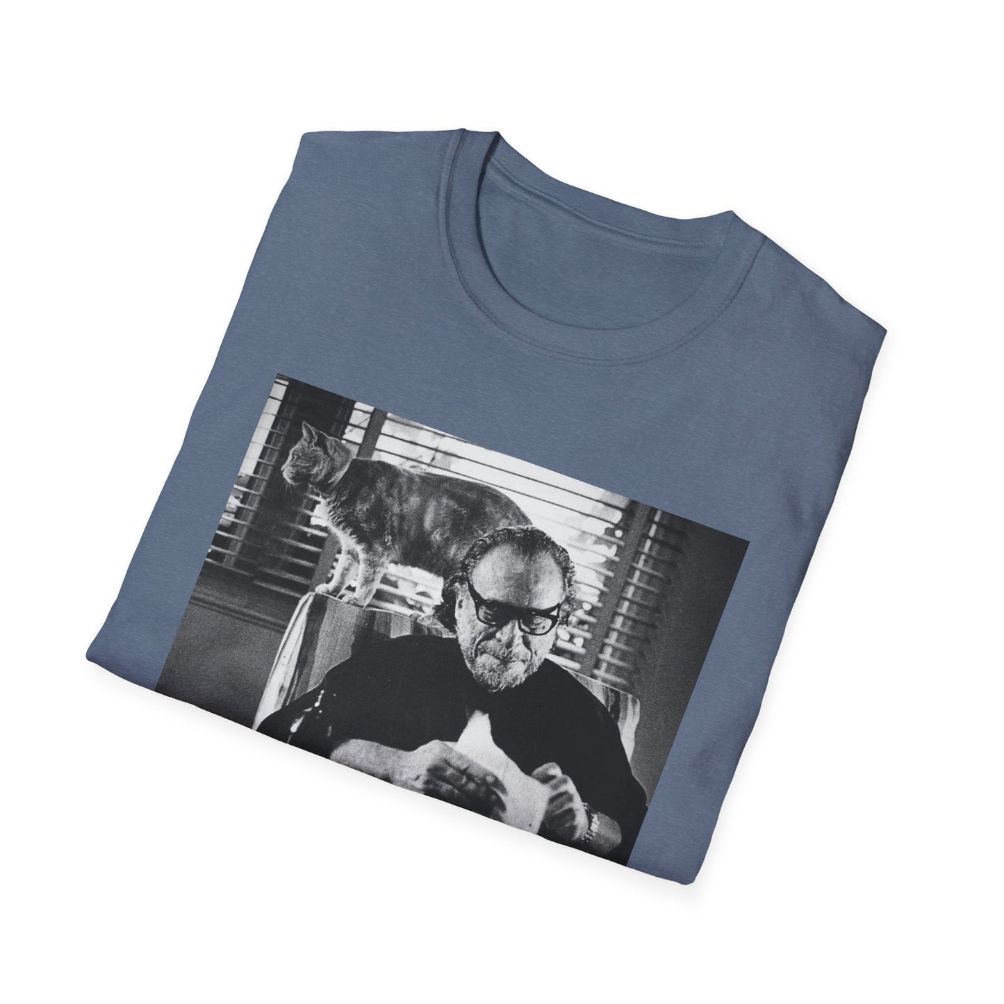 bukowski and butch the cat tshirt