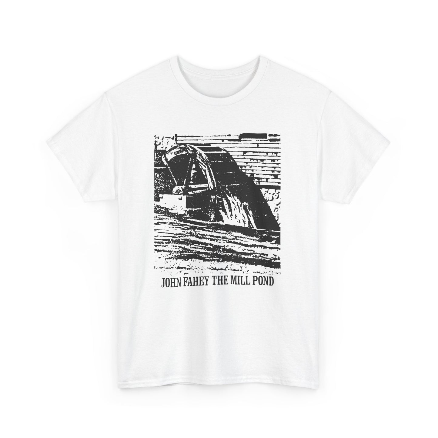 1997 the mill pond by john fahey album cover stretched tshirt