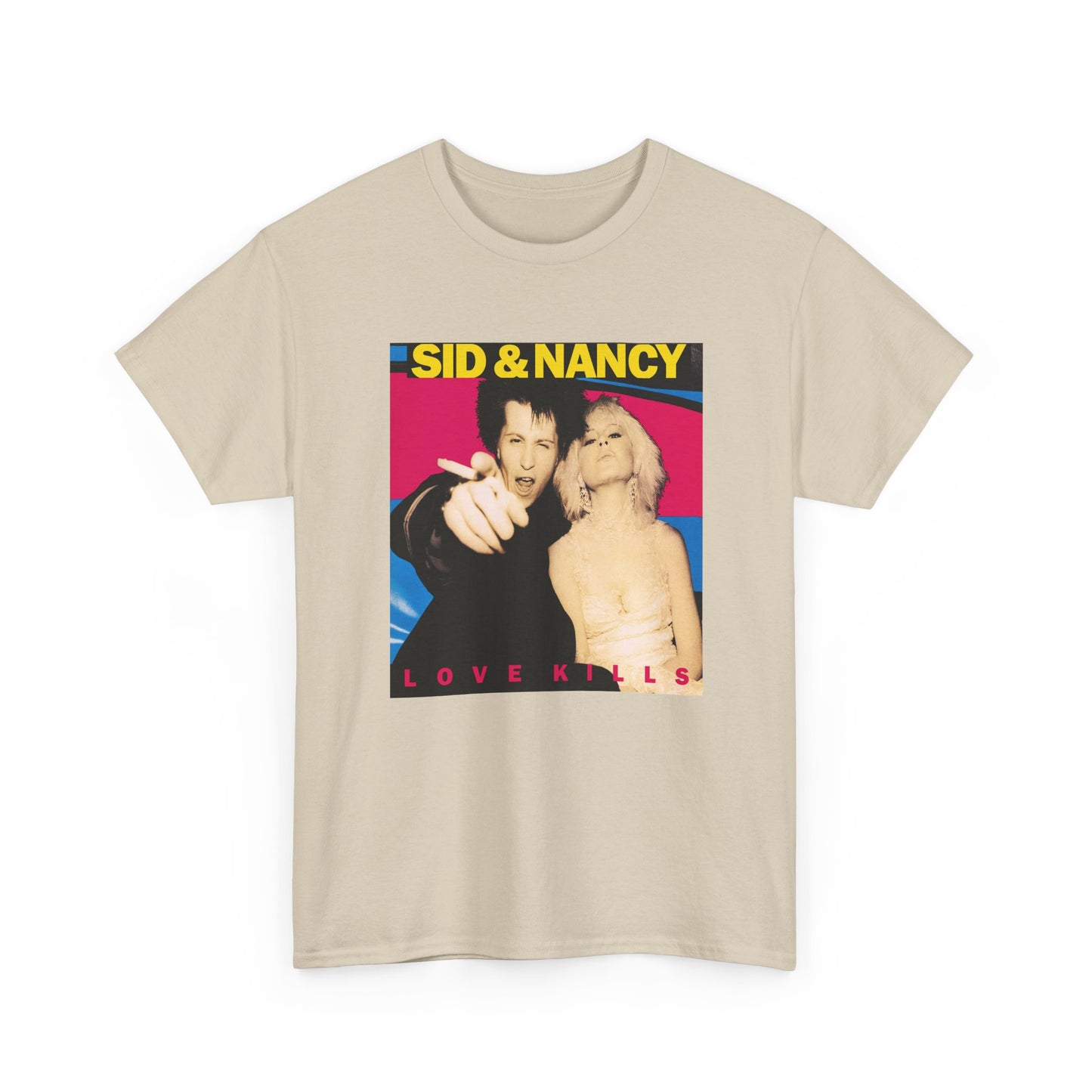 sid and nancy 1986 movie tshirt