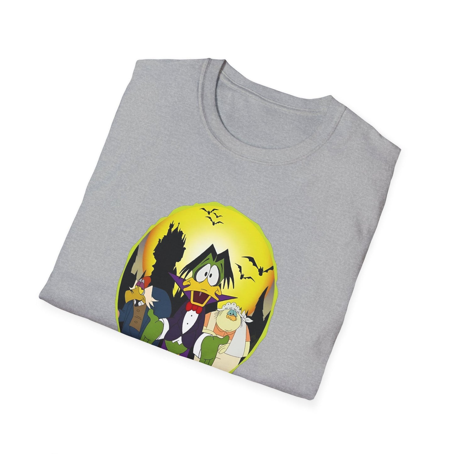 1980s cartoon count duckula the vegetarian vampire tshirt