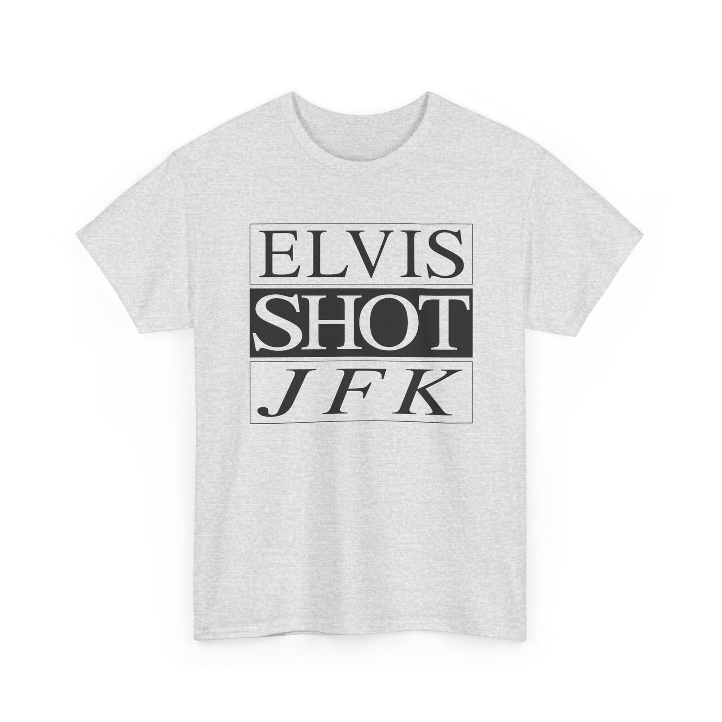 vintage elvis shot jfk from french cult film la haine reproduction graphic tshirt