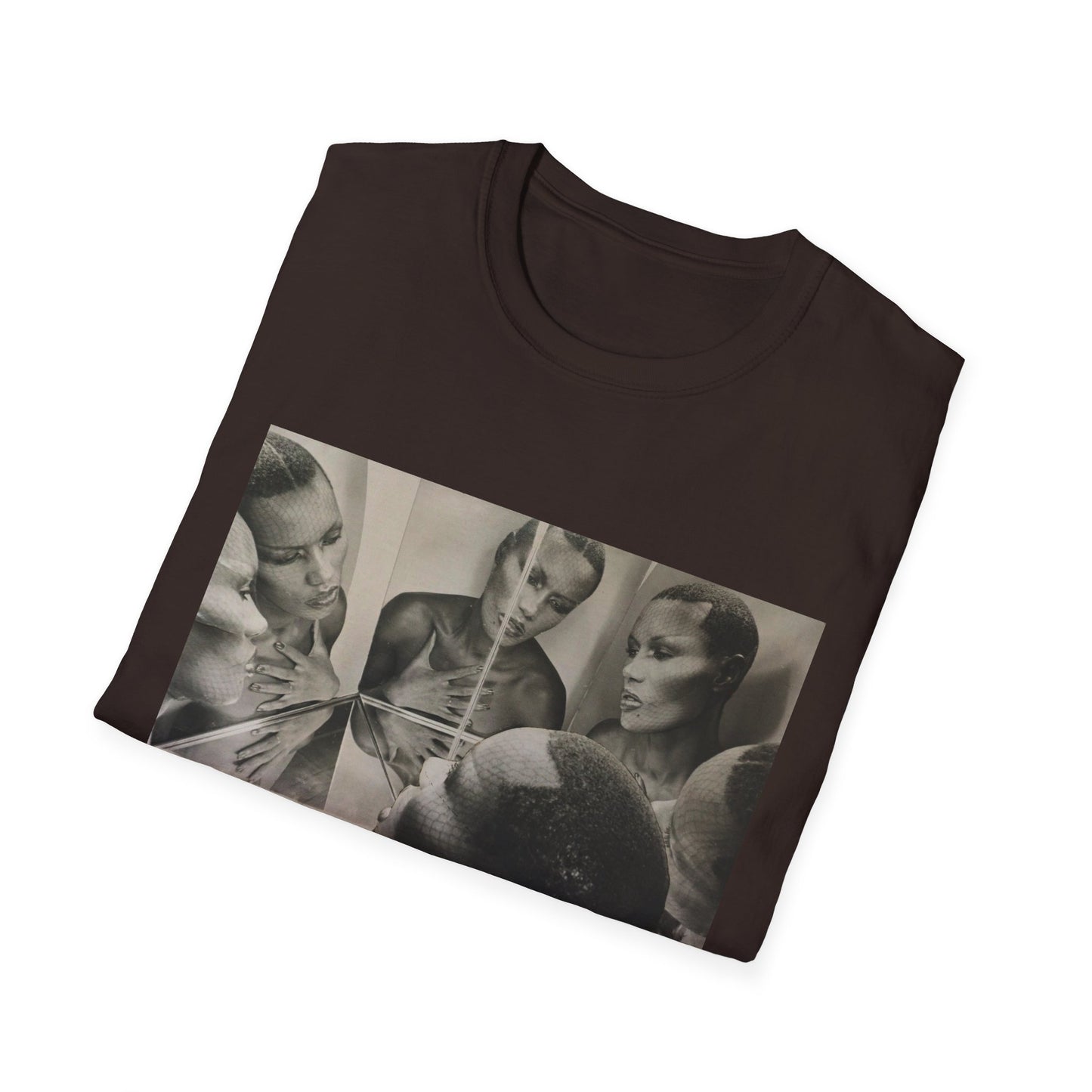 grace jones mirror gatefold for 1979 album muse tshirt