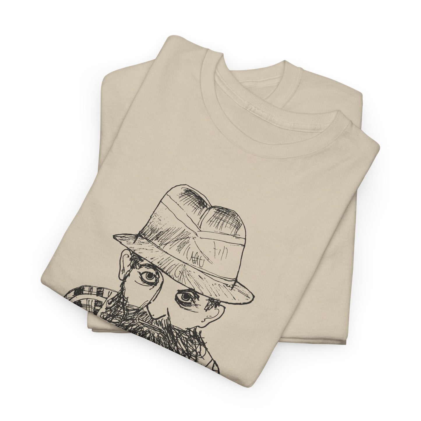 original drawing popcorn sutton fan art no letters tshirt