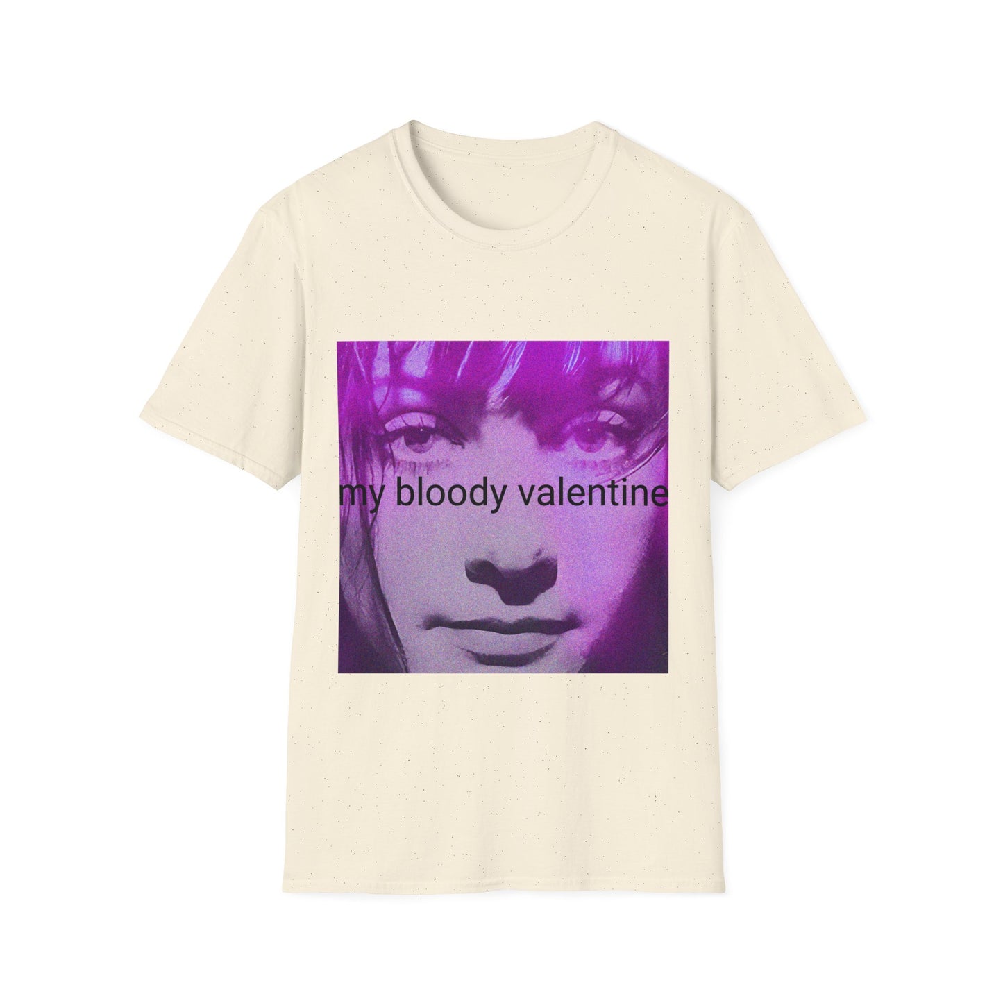 my bloody valentine belinda butcher close up in purple tshirt