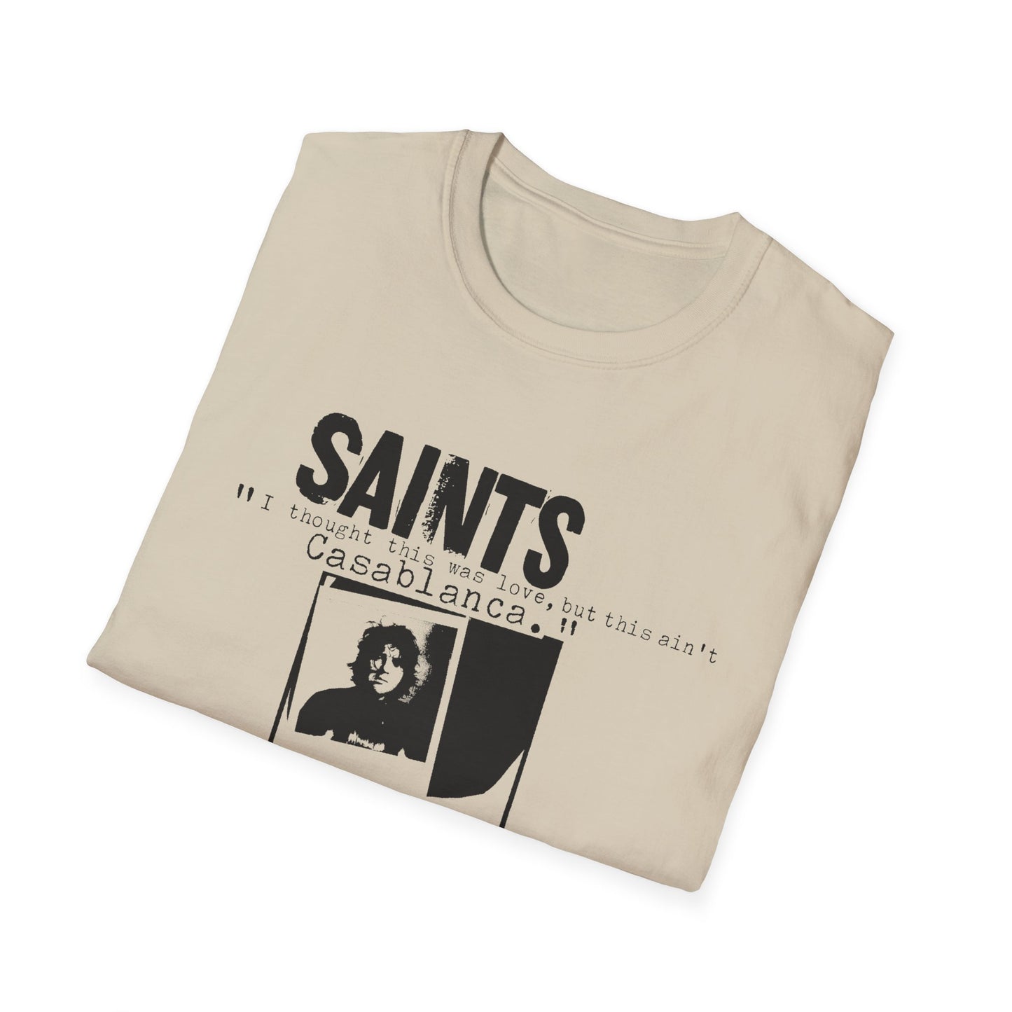 the saints 1982 album casablanca tshirt