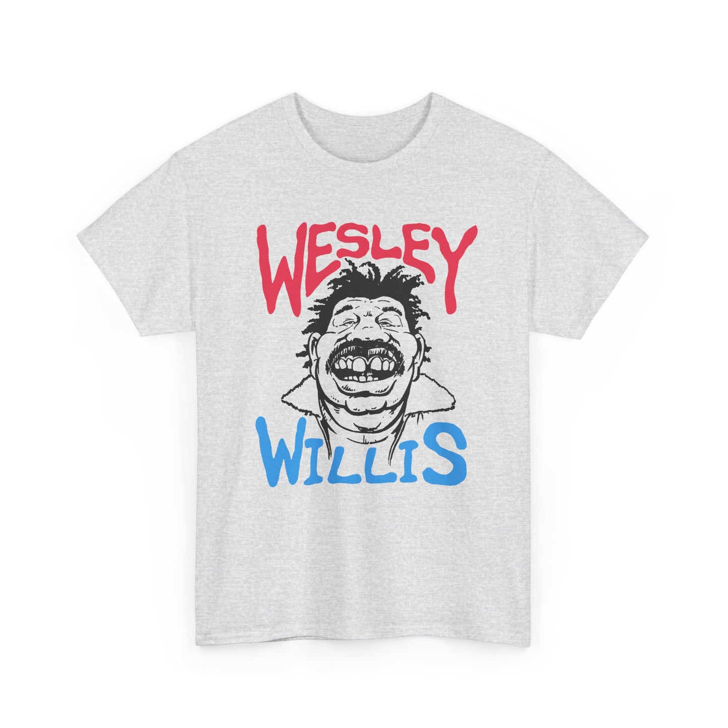 1996 wesley willis show poster custom reproduction tshirt