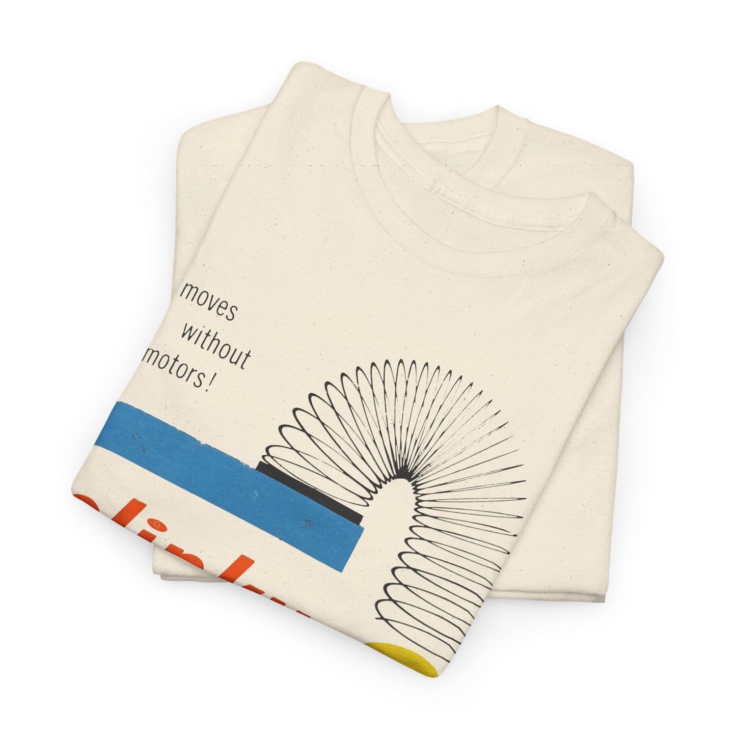 slinky 1960s vintage packaging tshirt