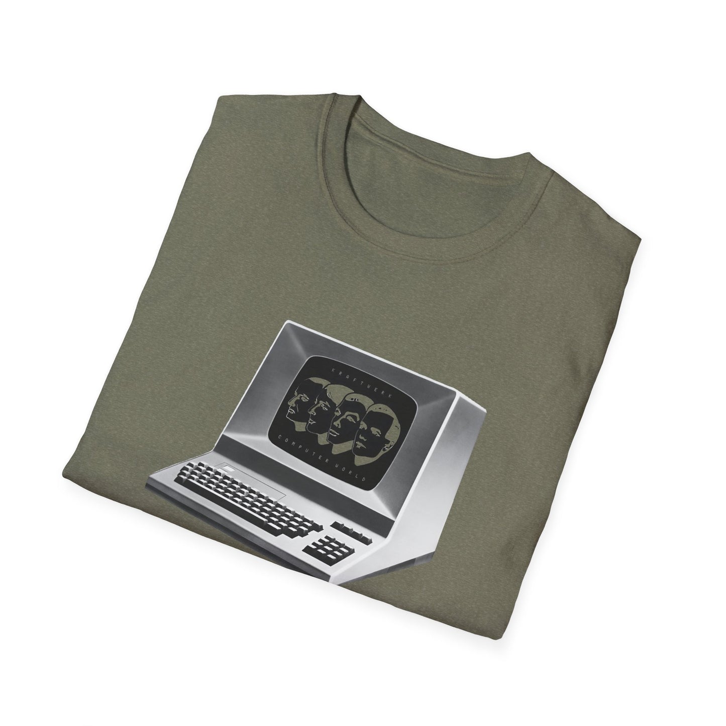 kraftwerk 1981 computer world album custom colour tshirt