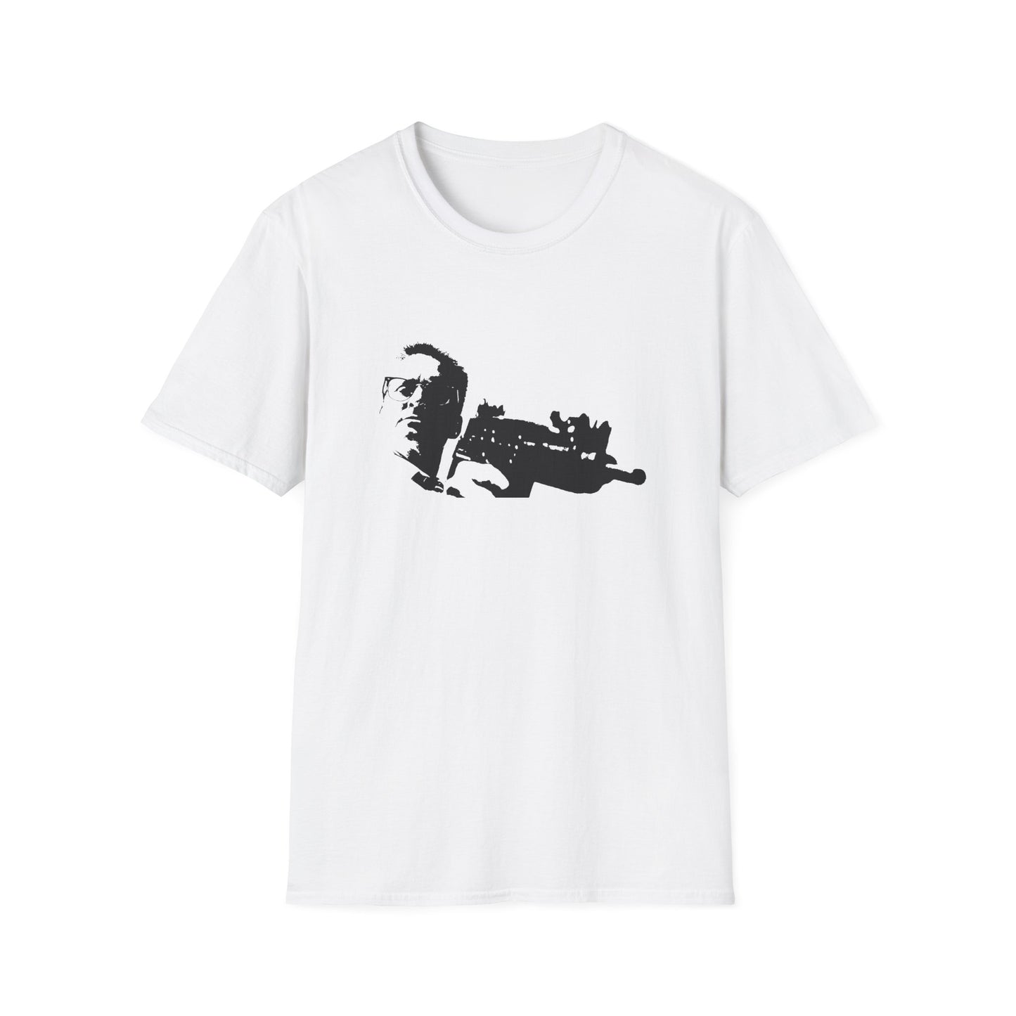 falling down 1993 movie william foster (michael douglas) with a gun stencil tshirt