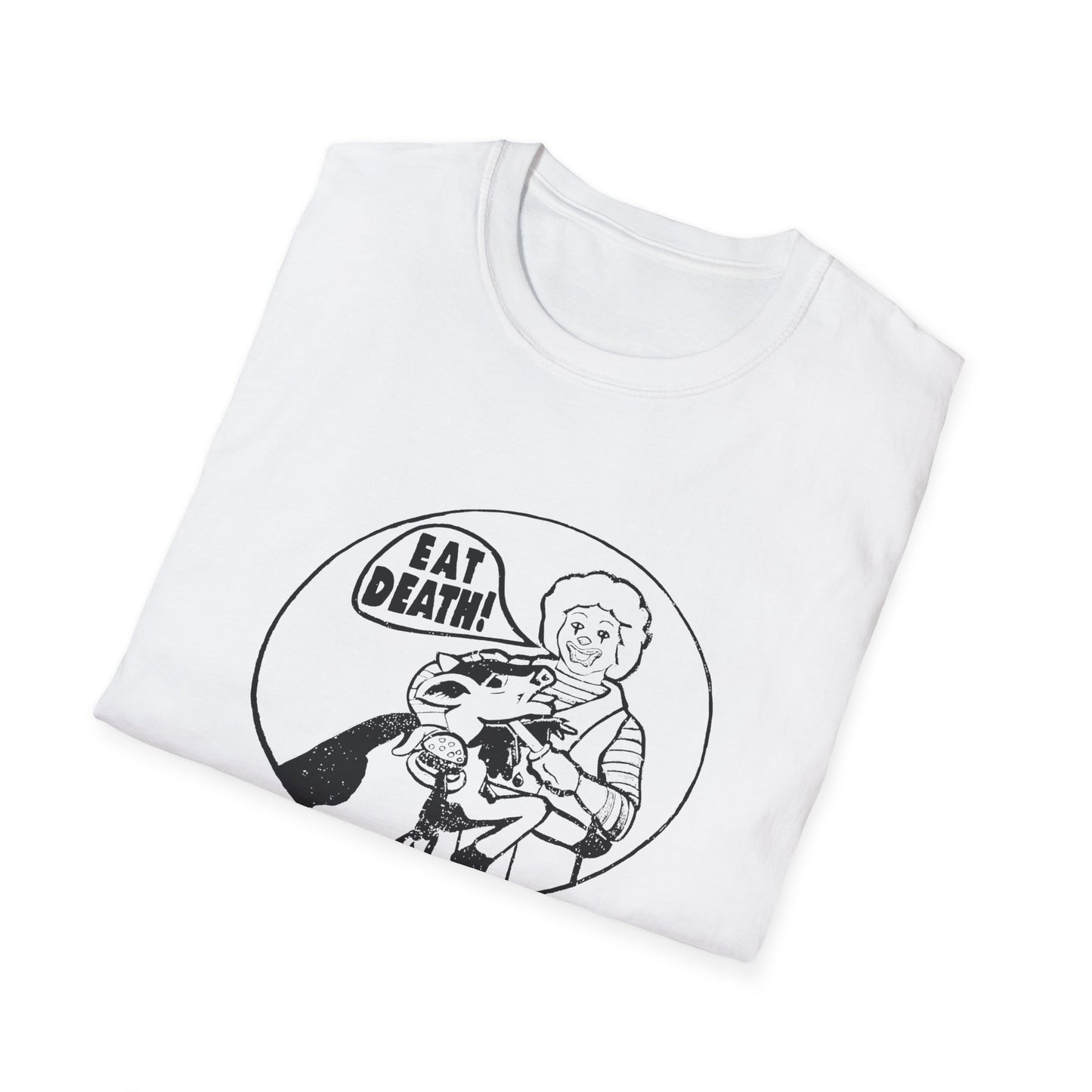 eat death carnivore meme vintage '90s repro tshirt