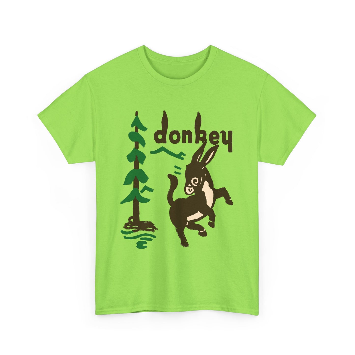 vintage donkey room matchbox graphic edit tshirt